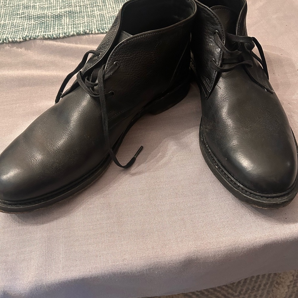 Allen Edmonds Cyrus Black Leather Men's Shoes